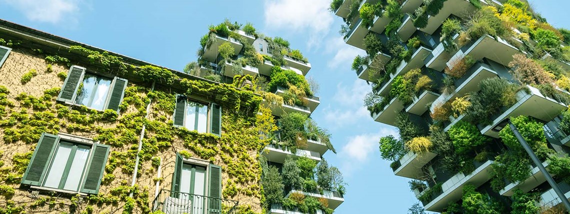 Få mer energieffektive og bærekraftige bygg