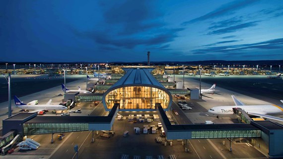 Pir Nord på Oslo lufthavn, FlexiGate | AV og Sikkerhet